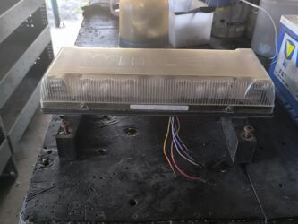 установка сигнализации на машину: Лампа-Мигалка, длина 42см, ширина 15см, оригинал