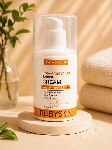 Личные вещи: RUBYSKIN Pro‑Vitamin B5 Soothing Cream - Tərkib: Pro‑Vitamin B5 — 1