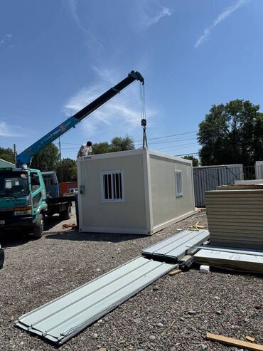 Торговые контейнеры: 🛖 Готовый модуль 6×3 — тёплый и светлый! ✅ Утепление: базальт 80 мм ✅ — 3