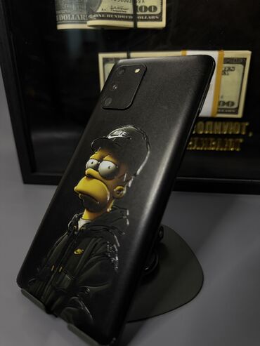 телефон баасы: Samsung Galaxy S10 Lite, Б/у, 128 ГБ, цвет - Синий