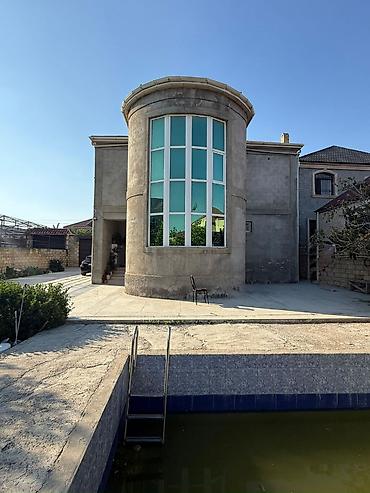 kiraye evler gəncə: Bakı, 273 kv. m, 7 otaqlı, Hovuzlu, Kombi, Qaz, İşıq — 1