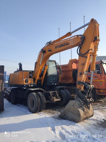 купить грузовой автомобиль с манипулятором бу: Экскаватор, Hyundai, 2008 г., Колесный