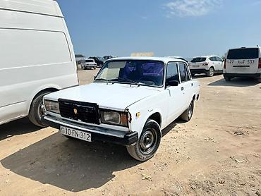 VAZ (LADA): Karopka bewden Atır VAZ 2107, ağ rəng, sedan kuzov. Texniki — 1