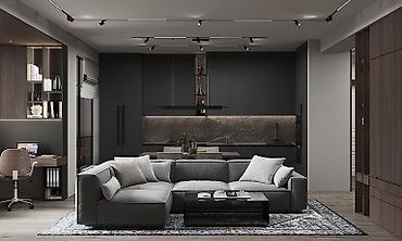 A modern 1 bedroom apartment with designer renovation is available for