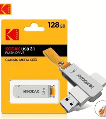 Masaüstü kompüterlər və iş stansiyaları: Flash kart 128 GB, USB 3.1, Yeni