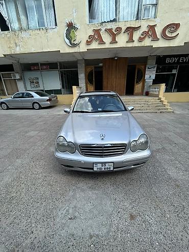 mercedes vito 8 1: Mercedes-Benz C-Class sedan (W203), gümüş rəng. -Maşın Şirvandadır — 2