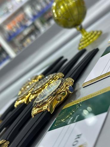 saat şəkilləri: Yeni, Qol saatı, Rolex, rəng - Qızılı — 4