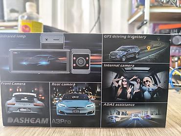 android auto: Видеорегистратор DASHCAM A3Pro с тремя камерами и Wi‑Fi Основные — 2
