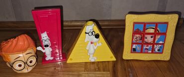 auto sedista za decu: McDonalds igračke komplet Mr Peabody and Sherman,dobro očuvane, ne