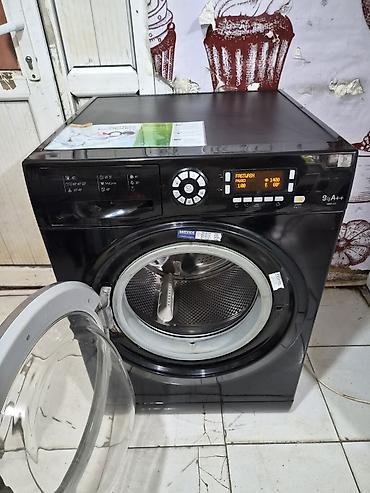 bosch pitiminutka: Paltaryuyan maşın Hotpoint Ariston, 9 kq, İşlənmiş, Avtomat, Qurutma var, Pulsuz çatdırılma — 4