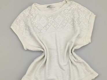 białe klasyczny t shirty: Sweter, Forever 21, M, stan - Dobry
