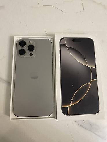 IPhone 16 pro maks (Titanium) - Корпус: титановый, цвет светло-серый
