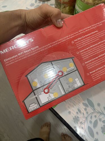 Модемы и сетевое оборудование: MERCUSYS AC1200 whole home mesh Wi-Fi system Halo H30 2 pack Вай — 3