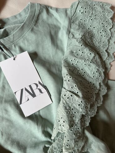 поло футболка: Футболка, Zara, Новый, M (EU 38)