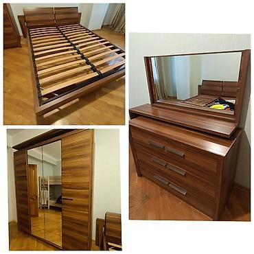 termo mebel: GlrFransa istehsali Yataq desti 500azn. matras var amma deffektlidi — 1
