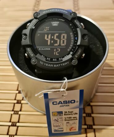 Qol saatları: Yeni, Qol saatı, Casio, rəng - Qara — 9