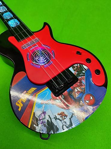 Другие товары для детей: Гитара Человек Паук игрушка музыкальная🎸 Комплектация товара: гитара — 4