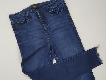 Ubrania damskie: F&F, Jeansy damskie, rozmiar L