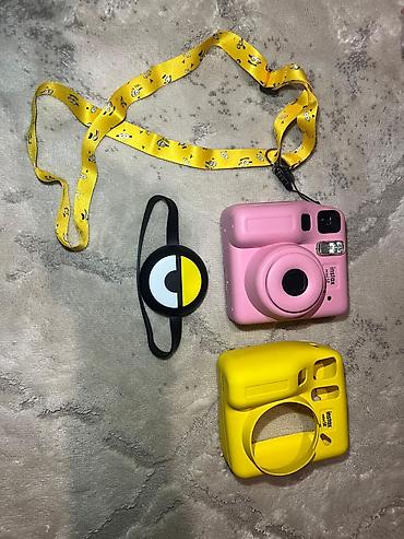 Техника и электроника: Fujifilm Instax mini SE (розовый) — моментальная камера с печатью — 1