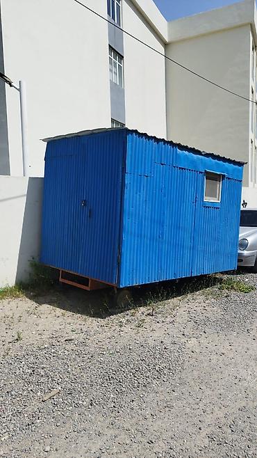 modul tipli ev: Mavi rəngli konteyner ( Vaqon ) Vaqonun içərisi isti - soyuğa qarşı — 1