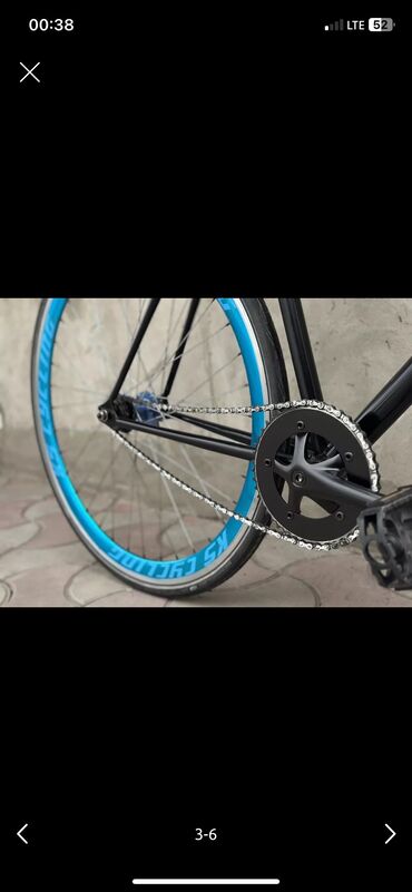 Велосипеды: Продаю велосипед фикс-сингл 28-размер колец Без царапин для города