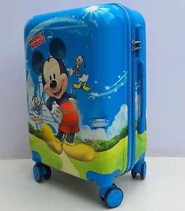 Rančevi, torbe i koferi: Dečji set kofera – Mickey Mouse motiv - Dva kofera (veći i manji) sa — 16