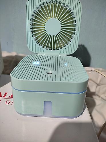 мини вентилятор с увлажнителем: Многофункциональный компактный прибор Magic Cube: вентилятор + — 2