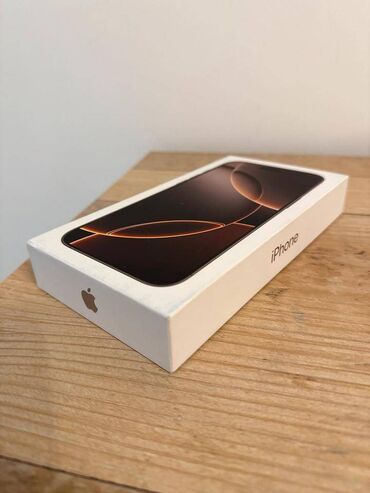 14 про макс бишкек: IPhone 16 Pro Max, Колдонулган, 256 ГБ, Desert Titanium, Заряддоочу түзүлүш, Коргоочу айнек, Каптама, 100 %