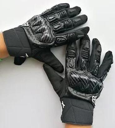 Oprema za bicikliste: Motociklističke zaštitne rukavice – crne, duge - Ojačani štitnici na — 9