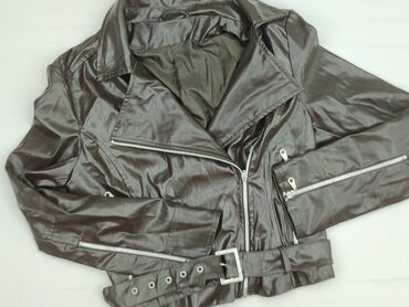 Women`s leather jacket, size L (EU 40)