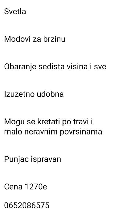 Invalidska kolica: Električna invalidska kolica – terenska, 4 točka - Snažna električna — 9