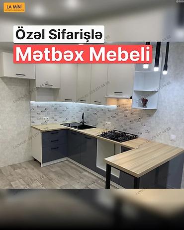 Mebel: Sifarişlə mətbəx dəsti, Sadə laminat — 1