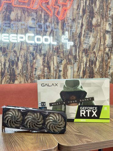 держатель для видеокарты: Видеокарта, Galax, GeForce RTX, Для ПК