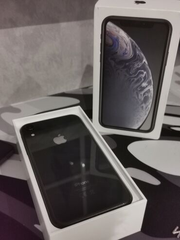 Apple iPhone: IPhone Xr, 128 GB, Jet Black, Face ID, Sənədlərlə