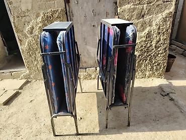 matraş: Yığılabilən çarpayı dəsti - Model: qatlanan metal çarpayı - Karkas — 1