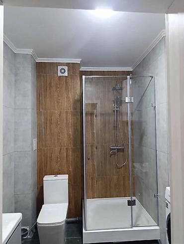 квартира район кызыл аскер: 1 комната, 52 м², Пишпек Элитка, 15 этаж, Свежий ремонт — 4