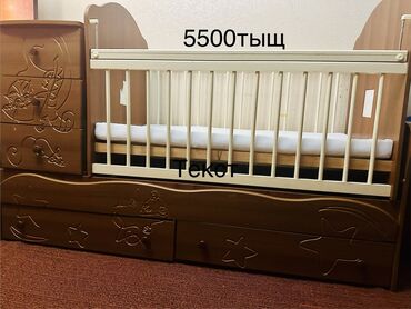 комод кровать трансформер: Балдар үчүн трансформер керебет, Башка түрү, түсү - Күрөң