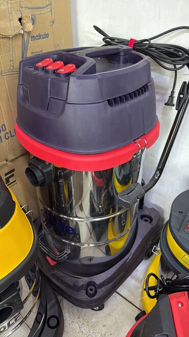Строительные пылесосы: Пылесос 60 литр 2 моторный Оригинал Промышленный пылесос — 3