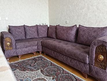 Диваны: Uqlavoy divan açılır 2x3 ölçü az istifadə olunub köçle bağlı satılır — 2