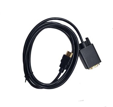 подставка под компьютер: Кабель HDMI (M) - VGA (F) для подключения монитора c VGA к видеокарте