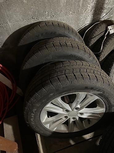 Унаа: Дөңгөлөктөр монтажда 215 / 60 / R 16, Кыш, Жаңы, Комплект, Жол тандабастар (АТ/МТ), Куйма, тешиктери - 5 — 6