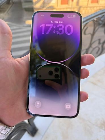 14 pro max dubai: IPhone 14 Pro Max, 128 GB, Deep Purple, Face ID — 2