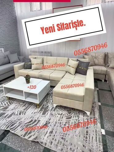 Sifarişlə divan dəstləri: Kunc divanlar bazali divan aclan divan. Mebel dəstləri və künc — 1