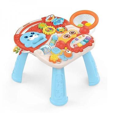 svetleca suknja za devojcice: KIKKA BOO Wobble Fun 2u1 – muzička guralica/hodalica i sto za igru — 3