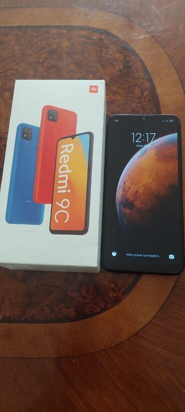 redmi 9c kabrolari: Xiaomi Redmi 9C – qutu və telefon birlikdə. Əsas xüsusiyyətlər: -
