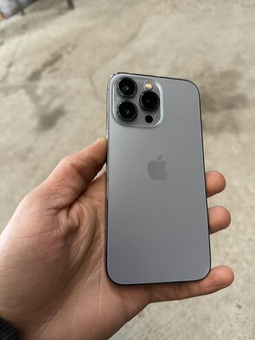 наушники для айфонов: IPhone 13 Pro, Колдонулган, 256 ГБ, Sierra Blue, Каптама, 73 %