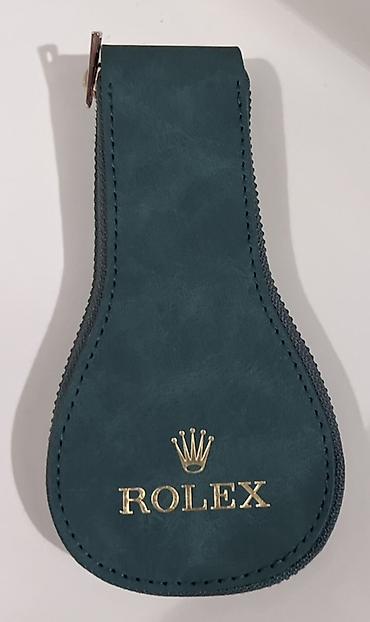 Saat üçün aksesuarlar: Rolex saat üçün daşıma futlyarı - Material: yumşaq, dəri fakturalı — 1
