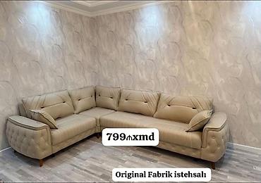 Künc divan – Original Fabrik istehsalı - Model: L formalı künc dəsti