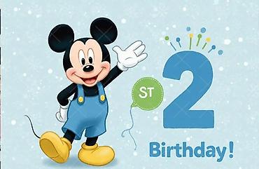 Ostali aksesoari za decu: Dekoracija za drugi rodjendan - decak Sve novo ne korisceno 2500 — 8