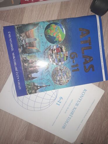 atlas xəritələr toplusu: Atlas ve kontur xeriteler.Hec istifade olunmayib